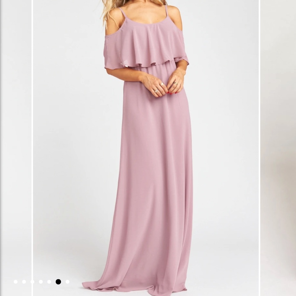 Show Me Your Mumu Caitlin Ruffle Maxi Dress